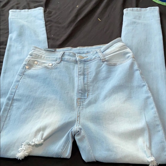 B.O.B Jeans Denim - Super High Rise Light Blue Jeans